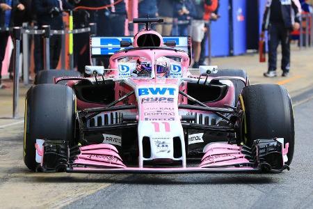 Force India - Barcelona F1-Test 2018