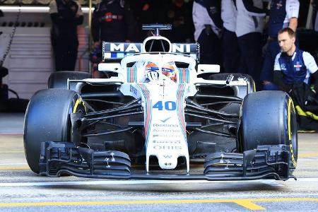 Williams - Barcelona F1-Test 2018