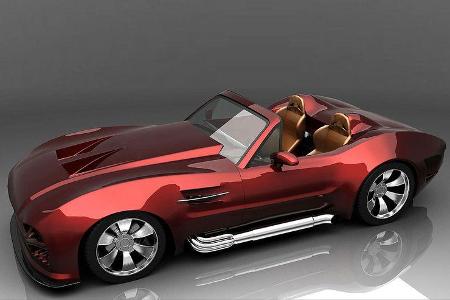 Der Blade soll als Roadster und als Coupé angeboten werden.