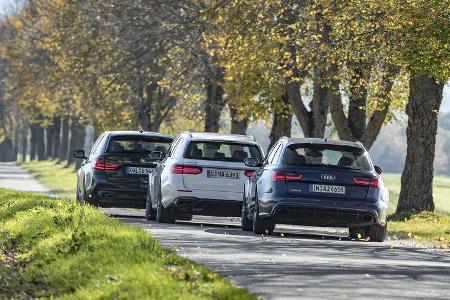 Alpina B5 Biturbo Touring, Audi RS6 Avant Performance, Mercedes-AMG E 63 S T-Modell, Exterieur
