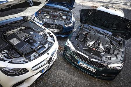 Alpina B5 Biturbo Touring, Audi RS6 Avant Performance, Mercedes-AMG E 63 S T-Modell, Motor