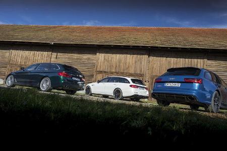 Alpina B5 Biturbo Touring, Audi RS6 Avant Performance, Mercedes-AMG E 63 S T-Modell, Exterieur