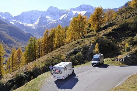 Aussichtspunkt mit Parkplatz