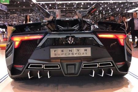 Hypercars Genf Auto Salon 2018