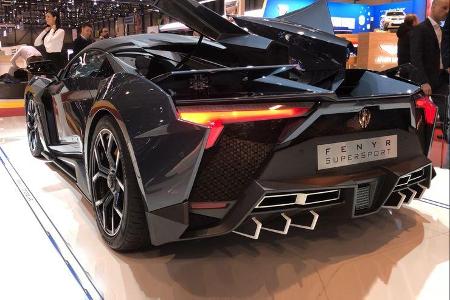 Hypercars Genf Auto Salon 2018