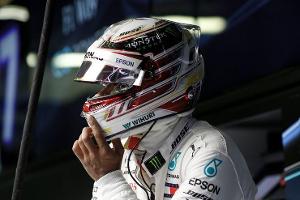 Lewis Hamilton tiefenentspannt