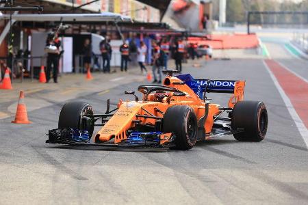 Nico Hülkenberg - Renault - F1-Test - Barcelona - Tag 7 - 8. März 2018