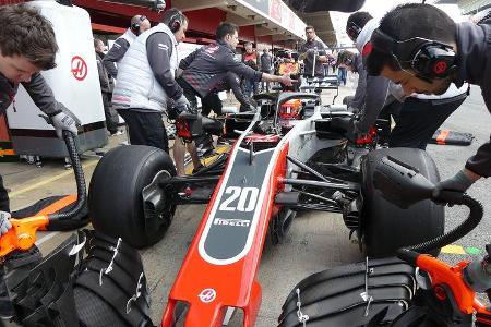 Kevin Magnussen - HaasF1 - F1-Test - Barcelona - Tag 7 - 8. März 2018