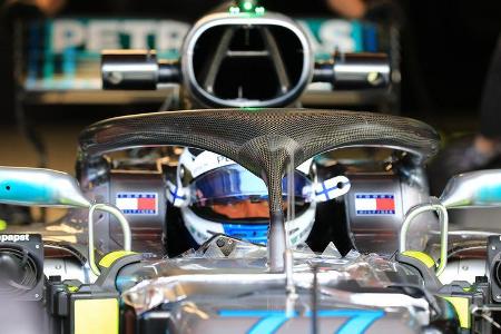 Valtteri Bottas - Mercedes - F1-Test - Barcelona - Tag 7 - 8. März 2018