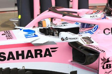 Sergio Perez - Force India - F1-Test - Barcelona - Tag 7 - 8. März 2018