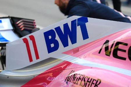 Sergio Perez - Force India - F1-Test - Barcelona - Tag 7 - 8. März 2018