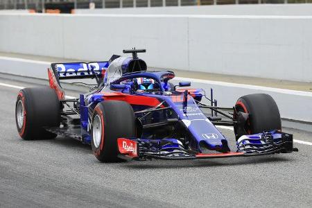 Pierre Gasly - Toro Rosso - F1-Test - Barcelona - Tag 7 - 8. März 2018