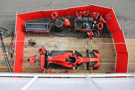 Ferrari - F1-Test - Barcelona - Tag 7 - 8. März 2018
