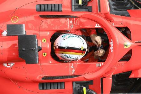 Sebastian Vettel - Ferrari - F1-Test - Barcelona - Tag 7 - 8. März 2018