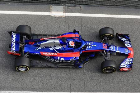 Pierre Gasly - Toro Rosso - F1-Test - Barcelona - Tag 7 - 8. März 2018
