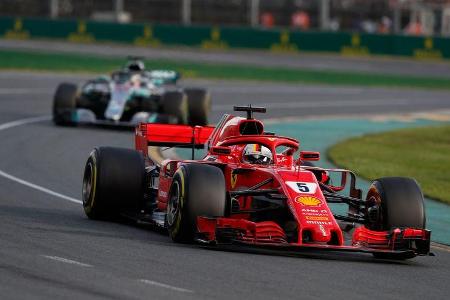 Sebastian Vettel - Ferrari - GP Australien 2018 - Melbourne - Rennen
