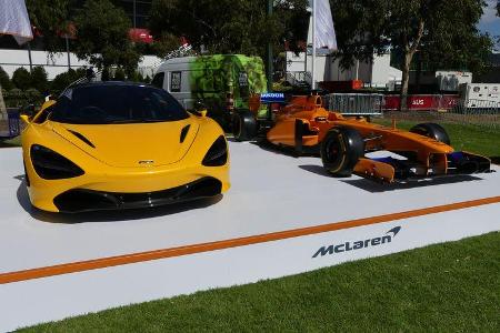 McLaren 720S - GP Australien 2018 - Melbourne - Albert Park - Mittwoch - 21.3.2018