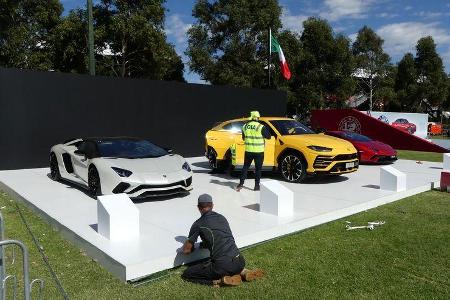 Lamborghini Aventador - Lamborghini Urus - GP Australien 2018 - Melbourne - Albert Park - Mittwoch - 21.3.2018