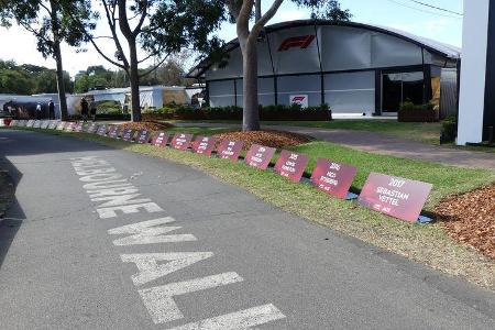 Impressionen - GP Australien 2018 - Melbourne - Albert Park - Mittwoch - 21.3.2018