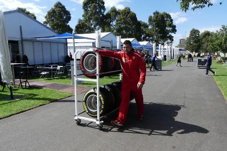 Ferrari - GP Australien 2018 - Melbourne - Albert Park - Mittwoch - 21.3.2018