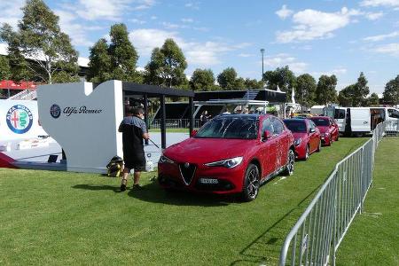 Alfa Romeo Stelvio - GP Australien 2018 - Melbourne - Albert Park - Mittwoch - 21.3.2018