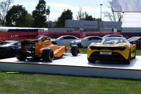 McLaren 720S - GP Australien 2018 - Melbourne - Albert Park - Mittwoch - 21.3.2018