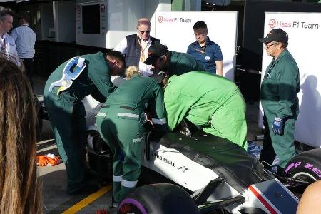 HaasF1 - GP Australien 2018 - Melbourne - Albert Park - Mittwoch - 21.3.2018