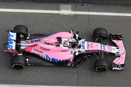 Force India - Barcelona F1-Test 2018