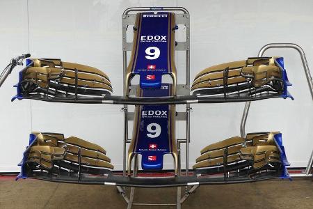 Sauber - Startnummern - Formel 1 - GP Spanien - 11. Mai 2017