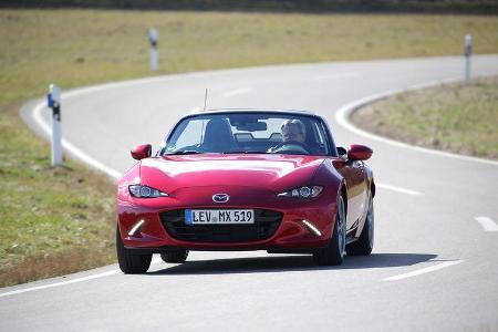 Mazda MX-5 Skyactiv-G 160, Frontansicht