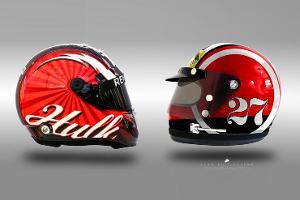 Formel 1 Retro-Helme