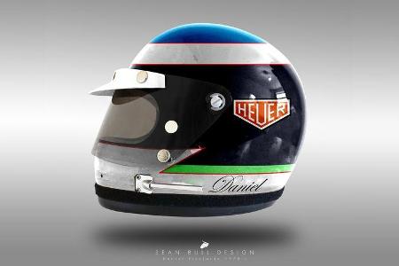 Daniel Ricciardo - Formel 1 - Retro-Helme - Sean Bull - 2018