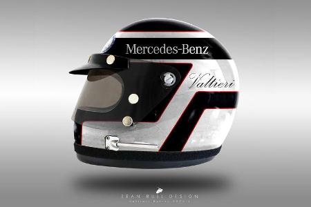 Valtteri Bottas - Formel 1 - Retro-Helme - Sean Bull - 2018