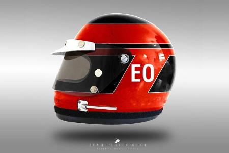 Esteban Ocon - Formel 1 - Retro-Helme - Sean Bull - 2018