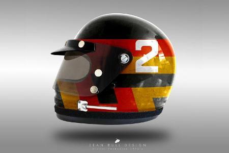 Stoffel Vandoorne - Formel 1 - Retro-Helme - Sean Bull - 2018