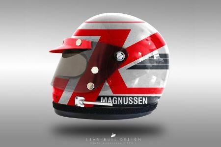 Kevin Magnussen - Formel 1 - Retro-Helme - Sean Bull - 2018