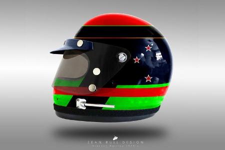 Brendon Hartley - Formel 1 - Retro-Helme - Sean Bull - 2018