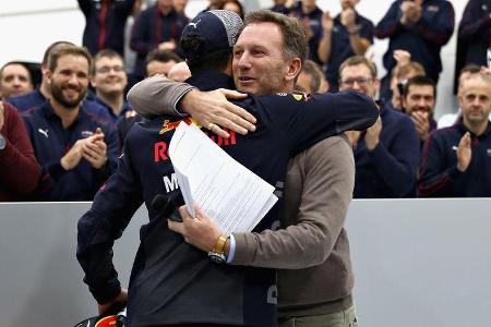 Horner & Ricciardo - F1 Winterpause 2018