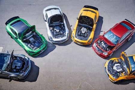 Mercedes CLK DTM AMG - Mercedes SL 65 AMG Black Series - Mercedes C 63 AMG Coupé Black Series - Mercedes SLS AMG - Mercedes ...