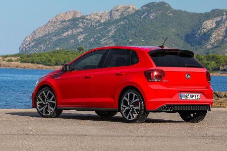 VW Polo VI GTI (2018) AW 2G rot Heck