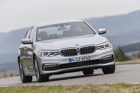 BMW 520d, Exterieur Front