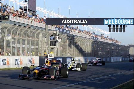 In Australien feierte die neue Formel 1-Saison 2009 ihren feierlichen Auftakt.