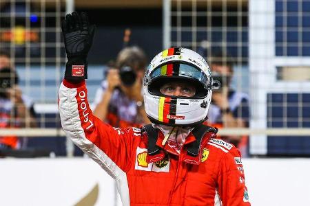 Sebastian Vettel - Ferrari - Formel 1 - GP Bahrain - 7. April 2018