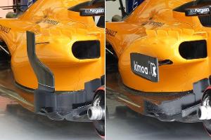 F1-Technik Upgrades GP China und Bahrain