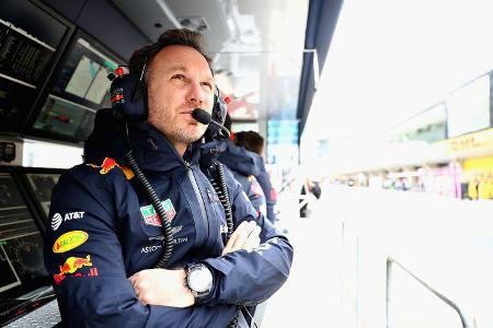 Christian Horner - Red Bull - Formel 1 - GP China - Shanghai - 13. April 2017