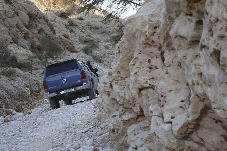 VW Amarok 190 kW Fahrbericht Oman 2018