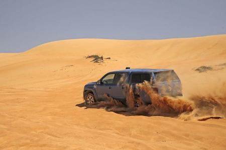 VW Amarok 190 kW Fahrbericht Oman 2018