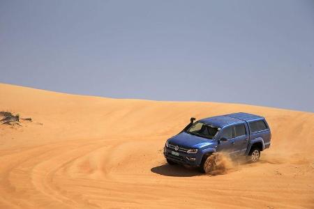 VW Amarok 190 kW Fahrbericht Oman 2018