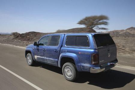 VW Amarok 190 kW Fahrbericht Oman 2018