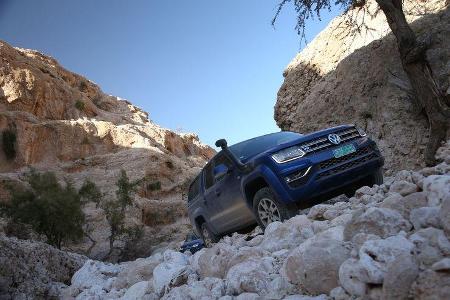 VW Amarok 190 kW Fahrbericht Oman 2018